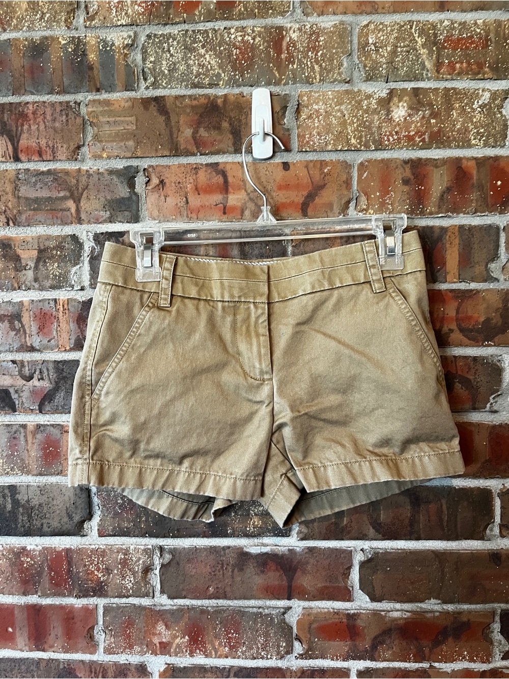 J.Crew Women’s Tan Chino Shorts Size:00 Summer Staple
